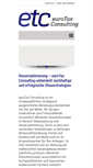 Mobile Screenshot of eurotaxconsulting.com